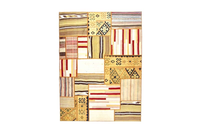 Handknuten Persisk Matta 155x209 cm Kelim - Flerfärgad - Textil & mattor - Mattor - Orientaliska mattor - Patchwork matta