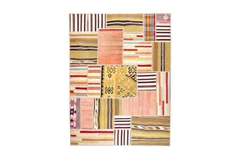Handknuten Persisk Matta 156x206 cm Kelim - Flerfärgad - Textil & mattor - Mattor - Orientaliska mattor - Patchwork matta