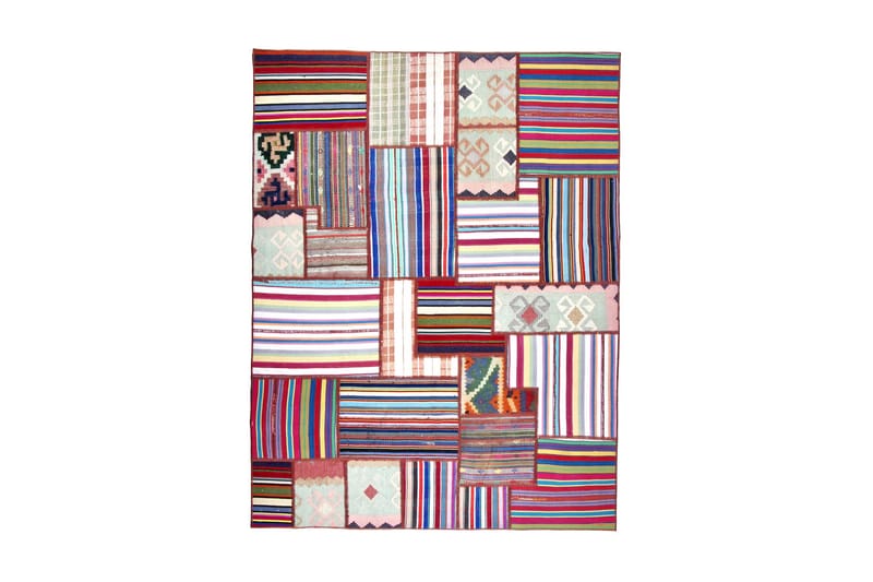Handknuten Persisk Matta 157x206 cm Kelim - Flerfärgad - Textil & mattor - Mattor - Orientaliska mattor - Patchwork matta