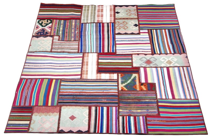 Handknuten Persisk Matta 157x206 cm Kelim - Flerfärgad - Textil & mattor - Mattor - Orientaliska mattor - Patchwork matta