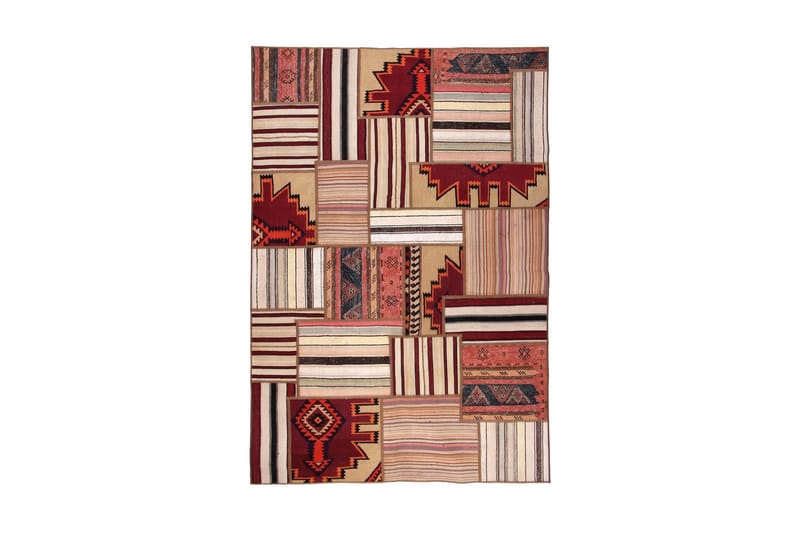 Handknuten Persisk Matta 162x237 cm Kelim - Flerfärgad - Textil & mattor - Mattor - Orientaliska mattor - Patchwork matta