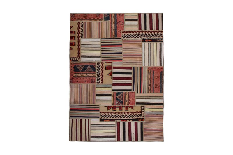 Handknuten Persisk Matta 165x234 cm Kelim - Flerfärgad - Textil & mattor - Mattor - Orientaliska mattor - Patchwork matta
