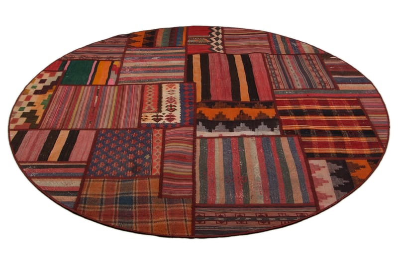 Handknuten Persisk Matta 200 cm Kelim - Flerfärgad - Textil & mattor - Mattor - Orientaliska mattor - Patchwork matta