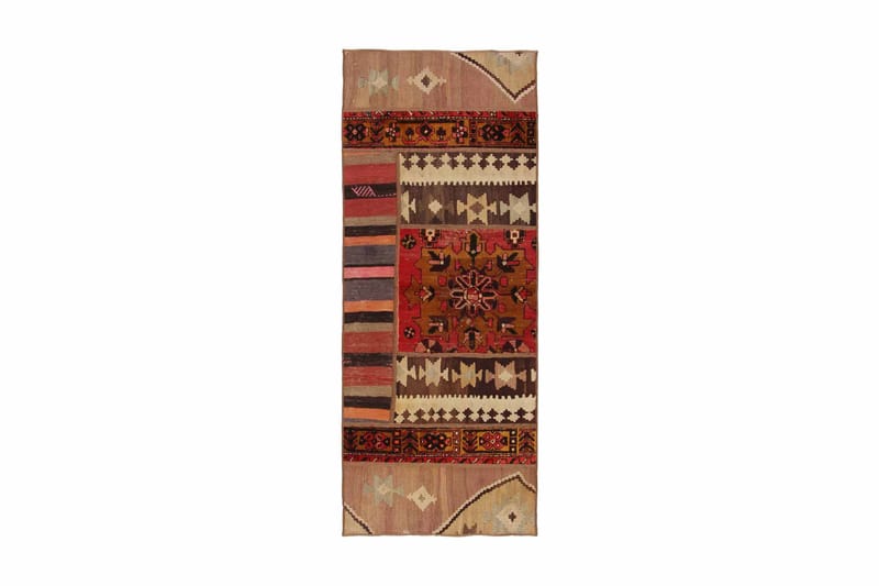 Handknuten Persisk Matta 80x196 cm Kelim - Flerfärgad - Textil & mattor - Mattor - Orientaliska mattor - Patchwork matta