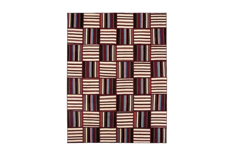 Handknuten Persisk Patchwork Ullmatta 175x234 cm Garn - Flerfärgad - Textil & mattor - Mattor - Orientaliska mattor - Patchwork matta