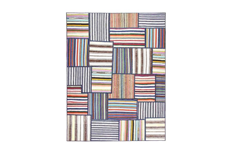Handknuten Persisk Patchworkmatta 154x203 cm - Flerfärgad - Textil & mattor - Mattor - Orientaliska mattor - Patchwork matta