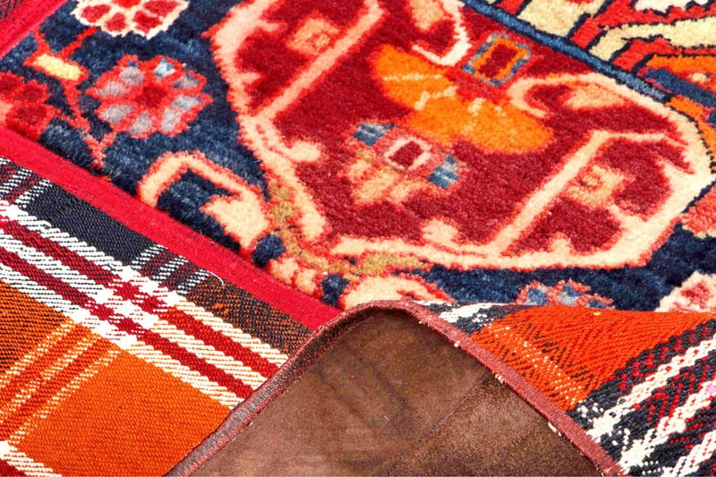 Handknuten Persisk Patchworkmatta 165x234 cm - Flerfärgad - Textil & mattor - Mattor - Orientaliska mattor - Patchwork matta