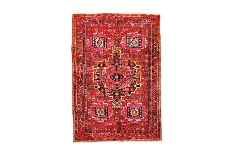 Handknuten Exklusiv Persisk Nålmatta 138x202 cm Kelim - Röd - Textil & mattor - Mattor - Orientaliska mattor