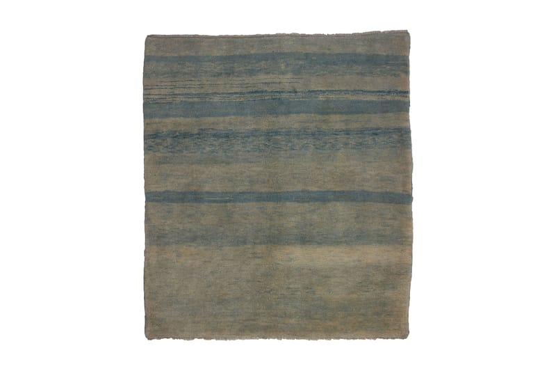 Handknuten Gabbeh Shiraz Ull Creme/Blå 165x185cm - Textil & mattor - Mattor - Orientaliska mattor - Persisk matta