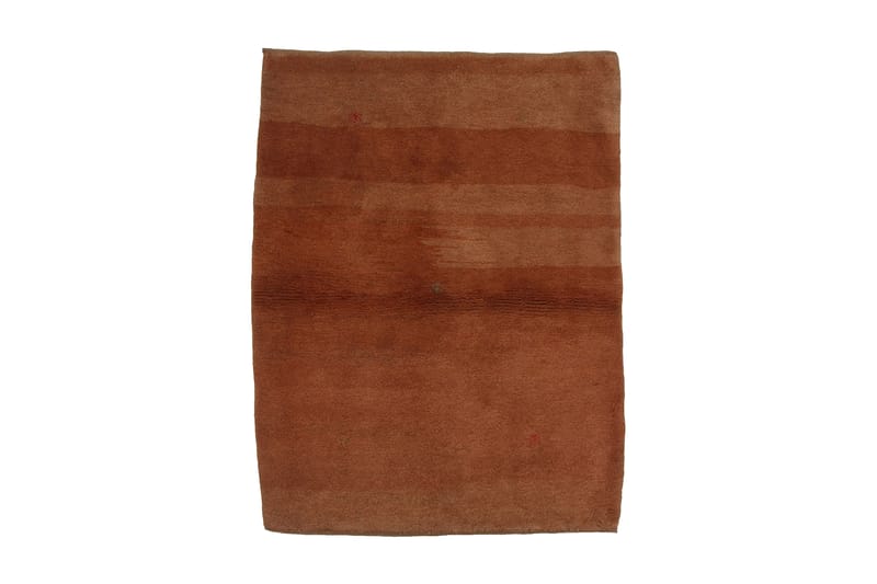 Handknuten Gabbeh Shiraz Ull Orange 105x140cm - Textil & mattor - Mattor - Orientaliska mattor