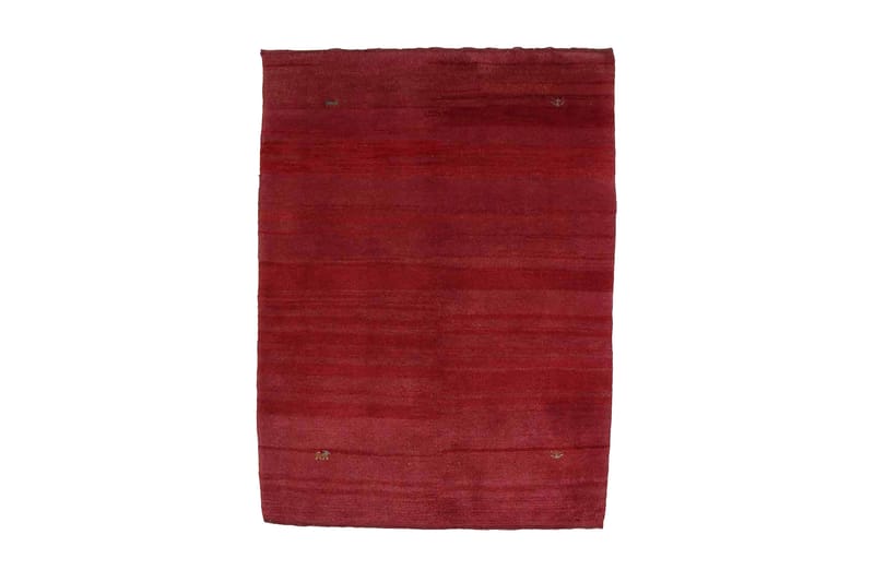 Handknuten Gabbeh Shiraz Ull Röd 101x137cm - Textil & mattor - Mattor - Orientaliska mattor
