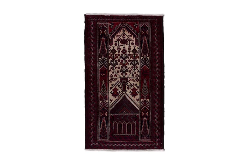 Handknuten Persisk Matta 100x175 cm Kelim - Beige/Röd - Textil & mattor - Mattor - Orientaliska mattor