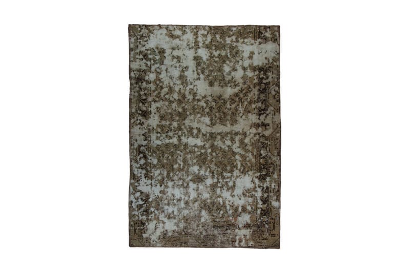 Handknuten Persisk Matta 110x160 cm Vintage - Beige/Brun - Textil - Mattor - Orientaliska mattor