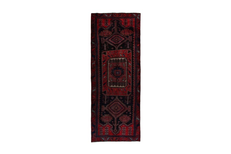 Handknuten Persisk Matta 120x313 cm - Mörkblå/Röd - Textil & mattor - Mattor - Orientaliska mattor