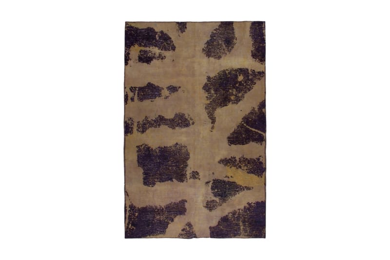 Handknuten Persisk Matta 133x205 cm Vintage - Beige/Lila - Textil & mattor - Mattor - Orientaliska mattor