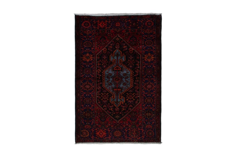 Handknuten Persisk Matta 144x213 cm Kelim - Röd/Mörkblå - Textil & mattor - Mattor - Orientaliska mattor