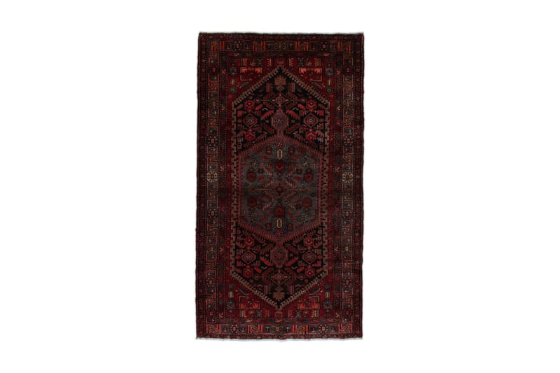 Handknuten Persisk Matta 151x278 cm - Mörkblå/Röd - Textil & mattor - Mattor - Orientaliska mattor - Persisk matta