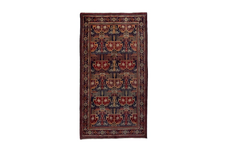 Handknuten Persisk Matta 152x281 cm Kelim - Röd/Mörkblå - Textil & mattor - Mattor - Orientaliska mattor