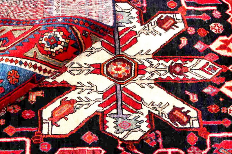 Handknuten Persisk Matta 154x317 cm - Röd/Blå - Textil & mattor - Mattor - Orientaliska mattor