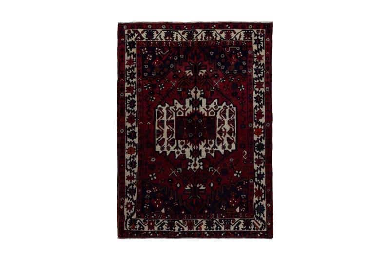Handknuten Persisk Matta 159x220 cm - Röd/Beige - Textil & mattor - Mattor - Orientaliska mattor