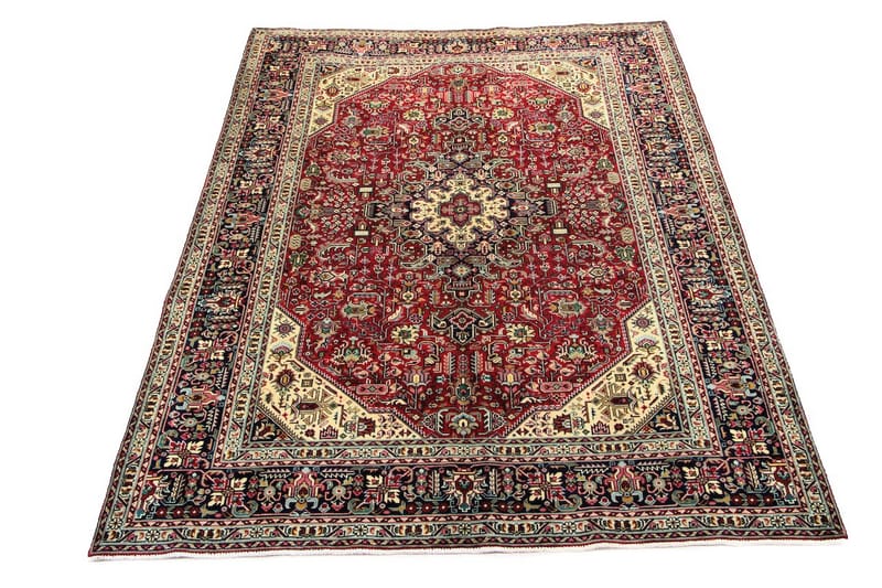 Handknuten Persisk Matta 195x293 cm Kelim - Röd/Mörkblå - Textil & mattor - Mattor - Orientaliska mattor