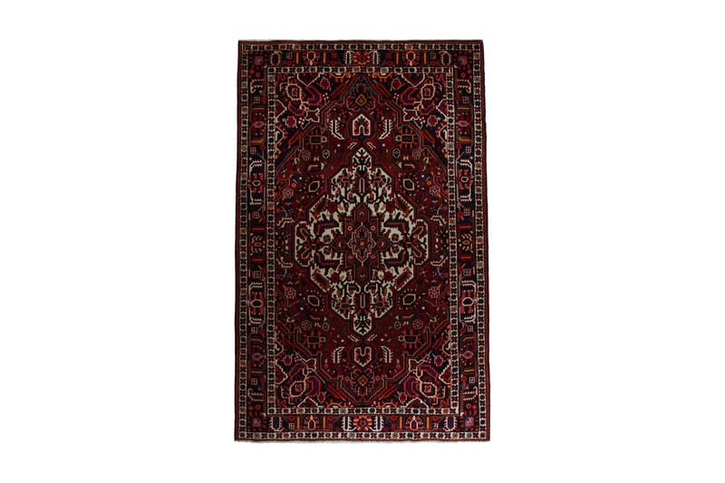 Handknuten Persisk Matta 200x320 cm Kelim - Röd/Mörkblå - Textil & mattor - Mattor - Orientaliska mattor