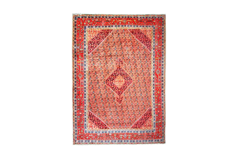 Handknuten Persisk Matta 204x289 cm - Koppar/Röd - Textil - Mattor - Orientaliska mattor