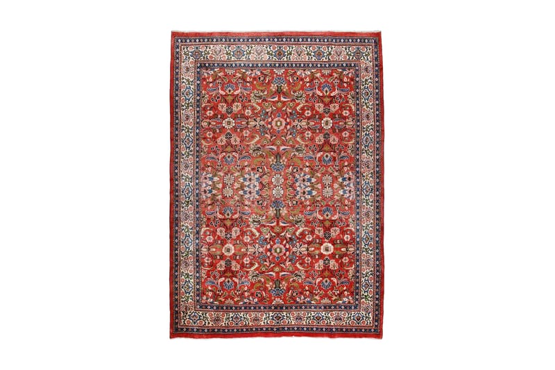 Handknuten Persisk Matta 206x306 cm - Röd/Beige - Textil & mattor - Mattor - Orientaliska mattor