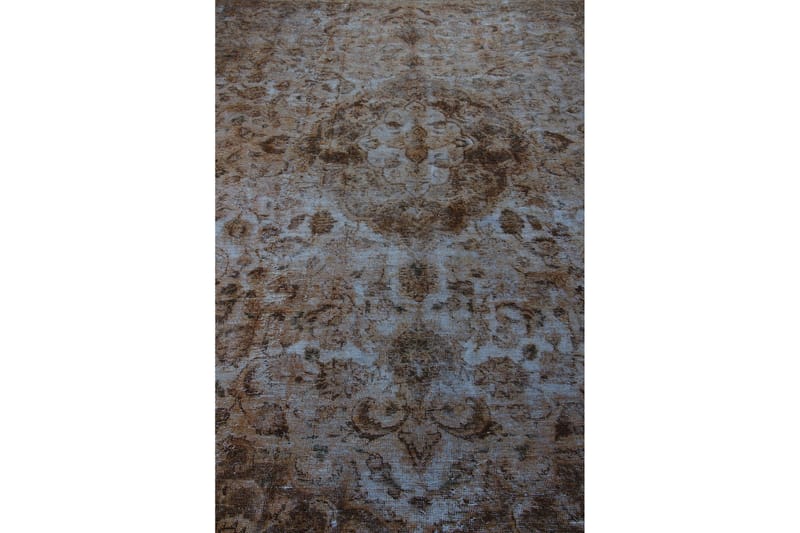 Handknuten Persisk Matta 261x360 cm Vintage - Blå/Brun - Textil & mattor - Mattor - Orientaliska mattor