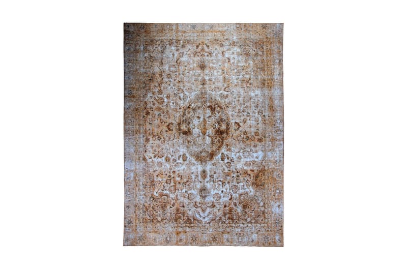 Handknuten Persisk Matta 261x360 cm Vintage - Blå/Brun - Textil - Mattor - Orientaliska mattor