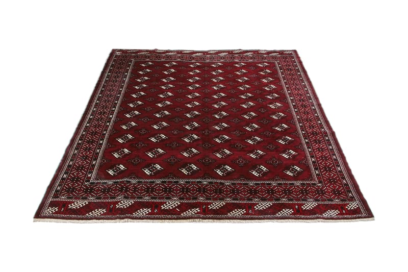 Handknuten Persisk Matta 297x322 cm - Röd/Svart - Textil & mattor - Mattor - Orientaliska mattor