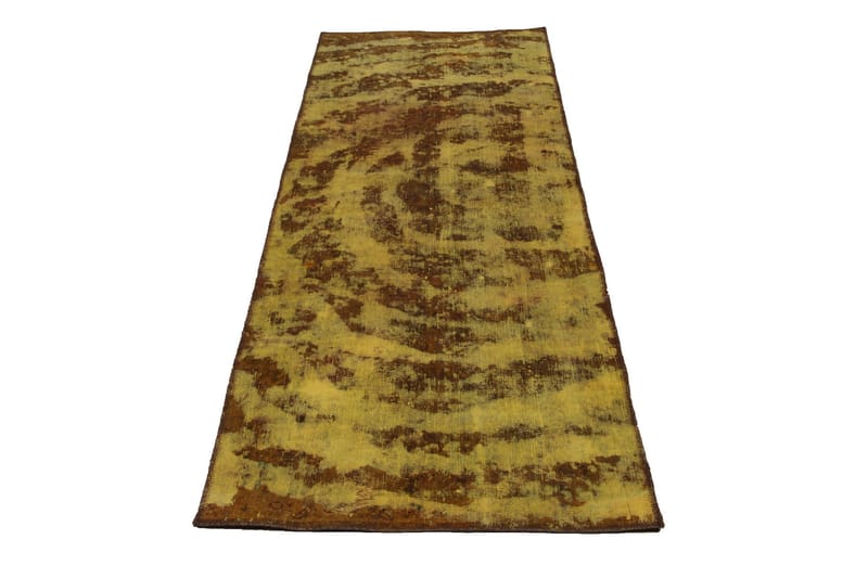 Handknuten Persisk Matta 80x234 cm Vintage - Gul/Brun - Textil & mattor - Mattor - Orientaliska mattor