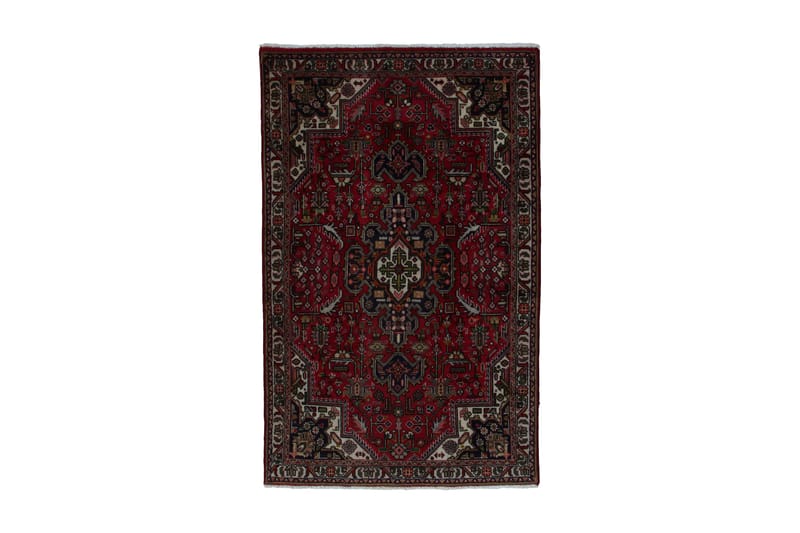 Handknuten Persisk Matta 95x150 cm - Röd/Beige - Textil & mattor - Mattor - Orientaliska mattor