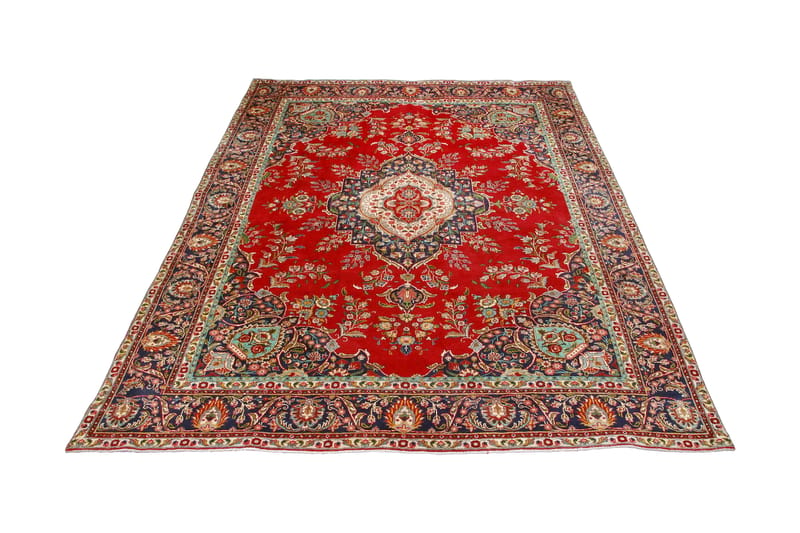 Handknuten Persisk Patchworkmatta 153x206 cm Kelim - Röd/Mörkblå - Textil & mattor - Mattor - Orientaliska mattor