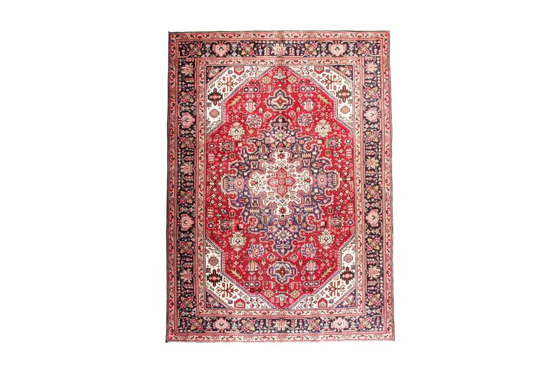 Handknuten Persisk Patchworkmatta 190x271 cm Kelim - Röd/Mörkblå - Textil & mattor - Mattor - Orientaliska mattor