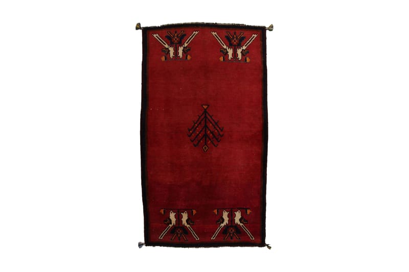 Handknuten Persisk Ullmatta 188x106 cm Kelim - Röd - Textil & mattor - Mattor - Orientaliska mattor