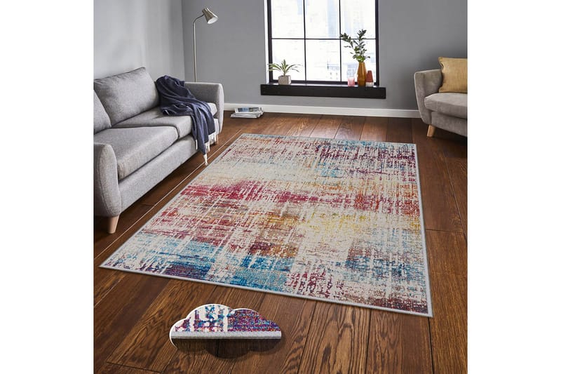 Homefesto Matta 140x220 cm - Multifärgad - Textil & mattor - Mattor - Orientaliska mattor - Persisk matta