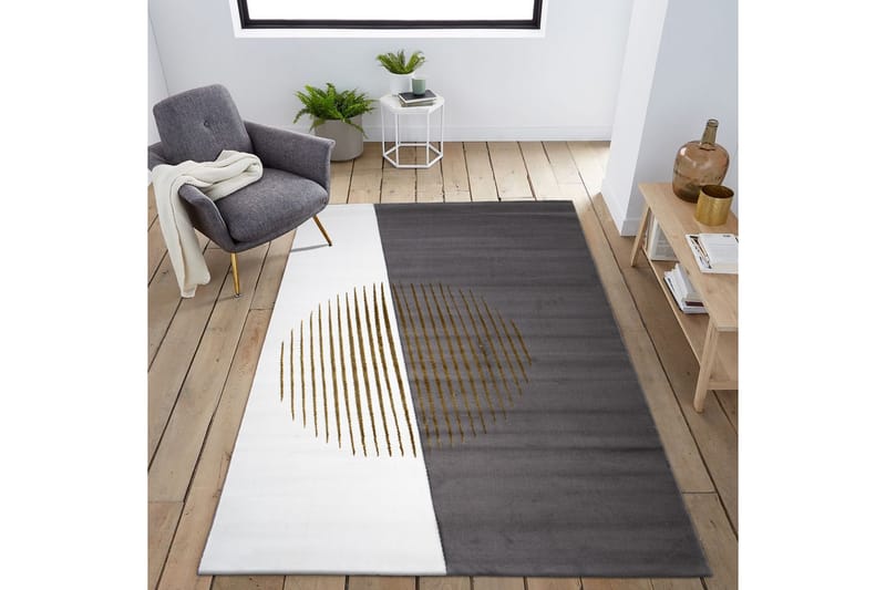 Ruby Matta 80x150 cm - Guld/Mink/Vit - Textil & mattor - Mattor - Orientaliska mattor