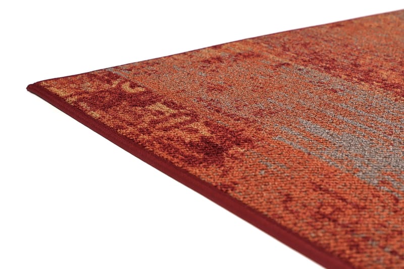 Rustiikki Matta Rund 133 cm Röd-orange - Vm Carpet - Textil & mattor - Mattor - Orientaliska mattor