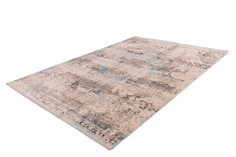 Gornan Lyu Matta Taupe/Turkos 80x150 cm - D-Sign - Textil & mattor - Mattor - Små mattor