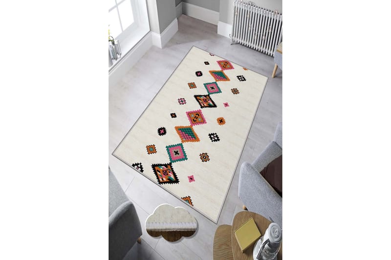 Homefesto Matta 60x100 cm - Multifärgad - Textil & mattor - Mattor - Små mattor