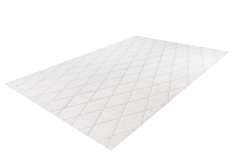 Skeardpat Matta Ring Vit/Créme 80x250 cm - Textil & mattor - Mattor - Små mattor