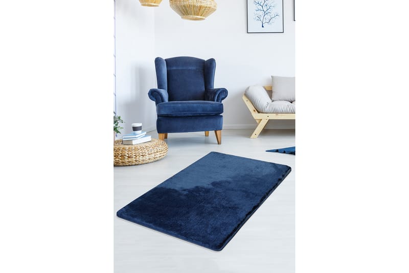 Vigentino Matta 80x140 cm - Mörkblå/Akryl - Textil & mattor - Mattor - Små mattor