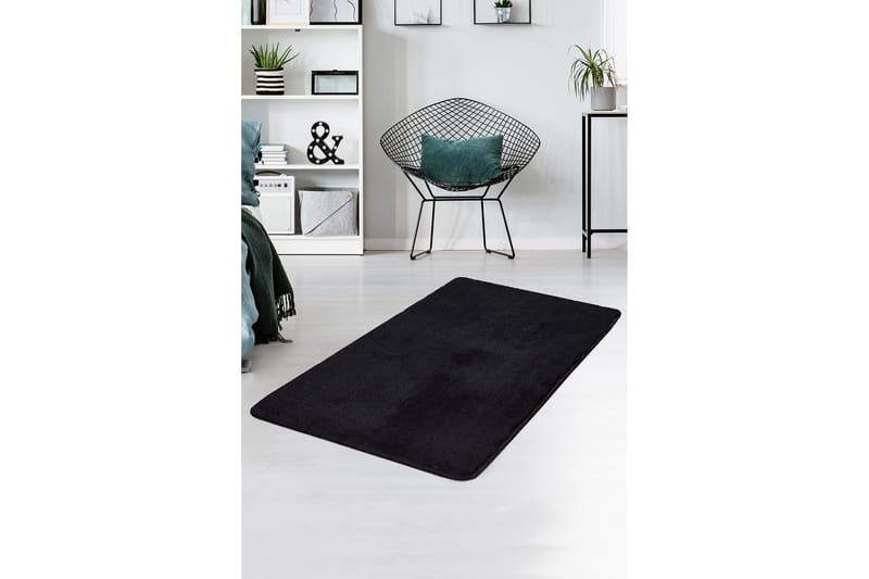 Vigentino Matta 80x140 cm - Svart/Akryl - Textil - Mattor - Små mattor