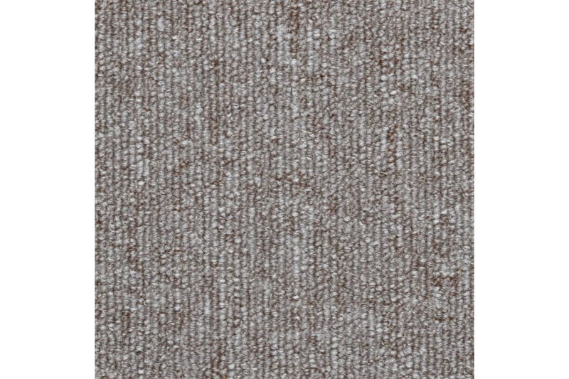 Trappstegsmattor 10 st 56x20 cm ljusbrun - Brun - Textil & mattor - Mattor - Specialmatta - Trappstegsmattor