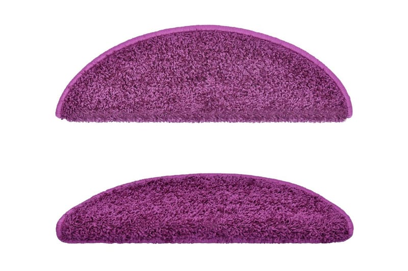 Trappstegsmattor 5 st 56x20 cm violett - Lila - Textil & mattor - Mattor - Specialmatta - Trappstegsmattor