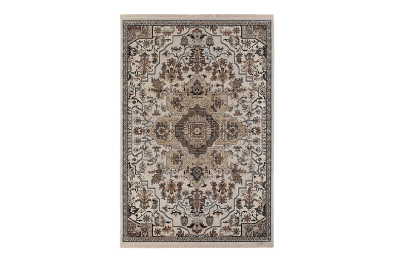 Ankrime Kerman Matta 160x240 cm - Cremevit - Textil - Mattor - Stora mattor