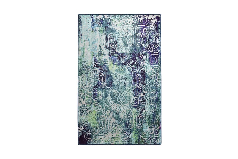 Fabrony Matta 160x230 cm - Blå/Sammet - Textil - Mattor - Stora mattor