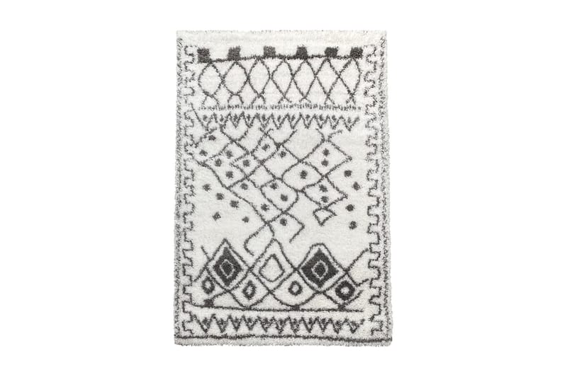 Irubhi Matta 200x290 cm - Vit/Grå - Textil & mattor - Mattor - Små mattor