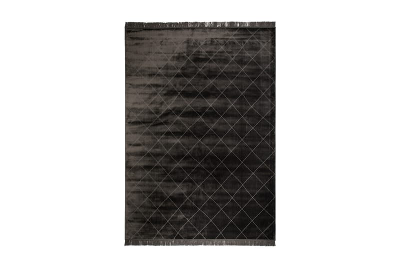 Loreraz Deluxe Matta 240x330 cm - Antracit - Textil & mattor - Mattor - Modern matta - Viskosmatta & konstsilkesmatta